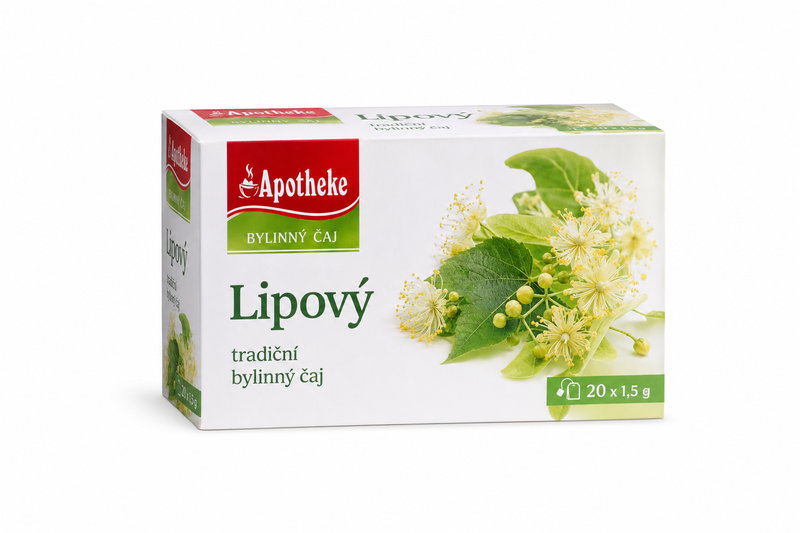 Čaj Apotheke Lipový 20 x 1,5 g