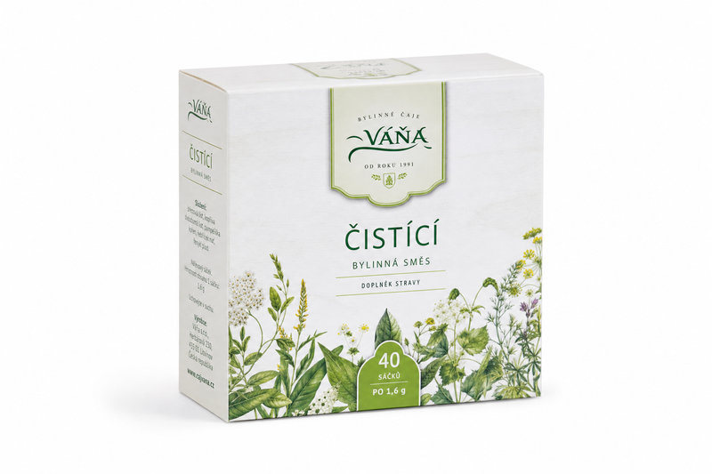 Čaj Váňa Čistící n.s. 40 x 1,6 g
