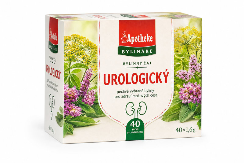 Čaj Apotheke Bylináře Urologický 40 x 1,6 g