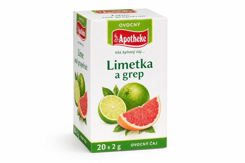 Čaj Apotheke Limetka a grep 20 x 2 g
