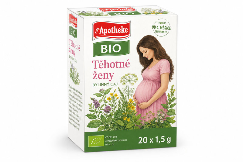 Čaj Apotheke BIO Těhotné ženy čaj 20 x 1,5 g