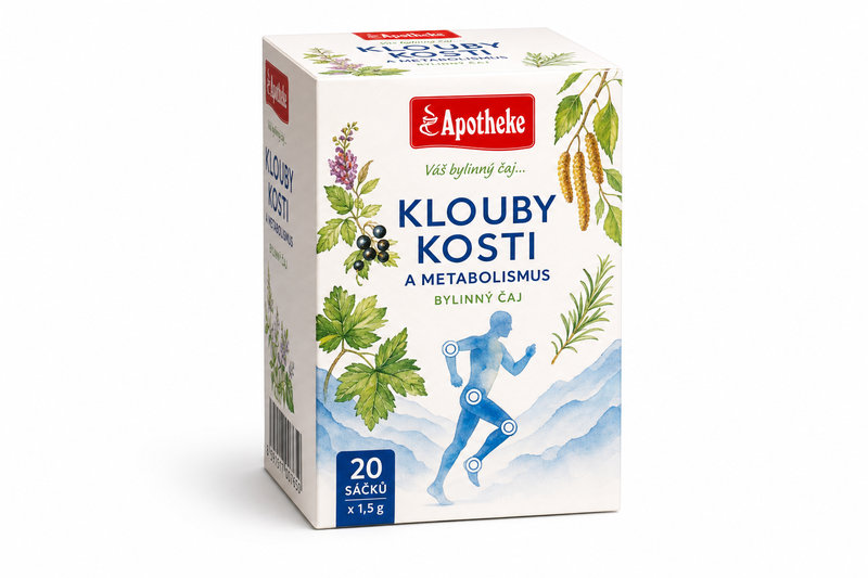 Čaj Apotheke Klouby kosti a metabolis. čaj 20 x 1,5 g