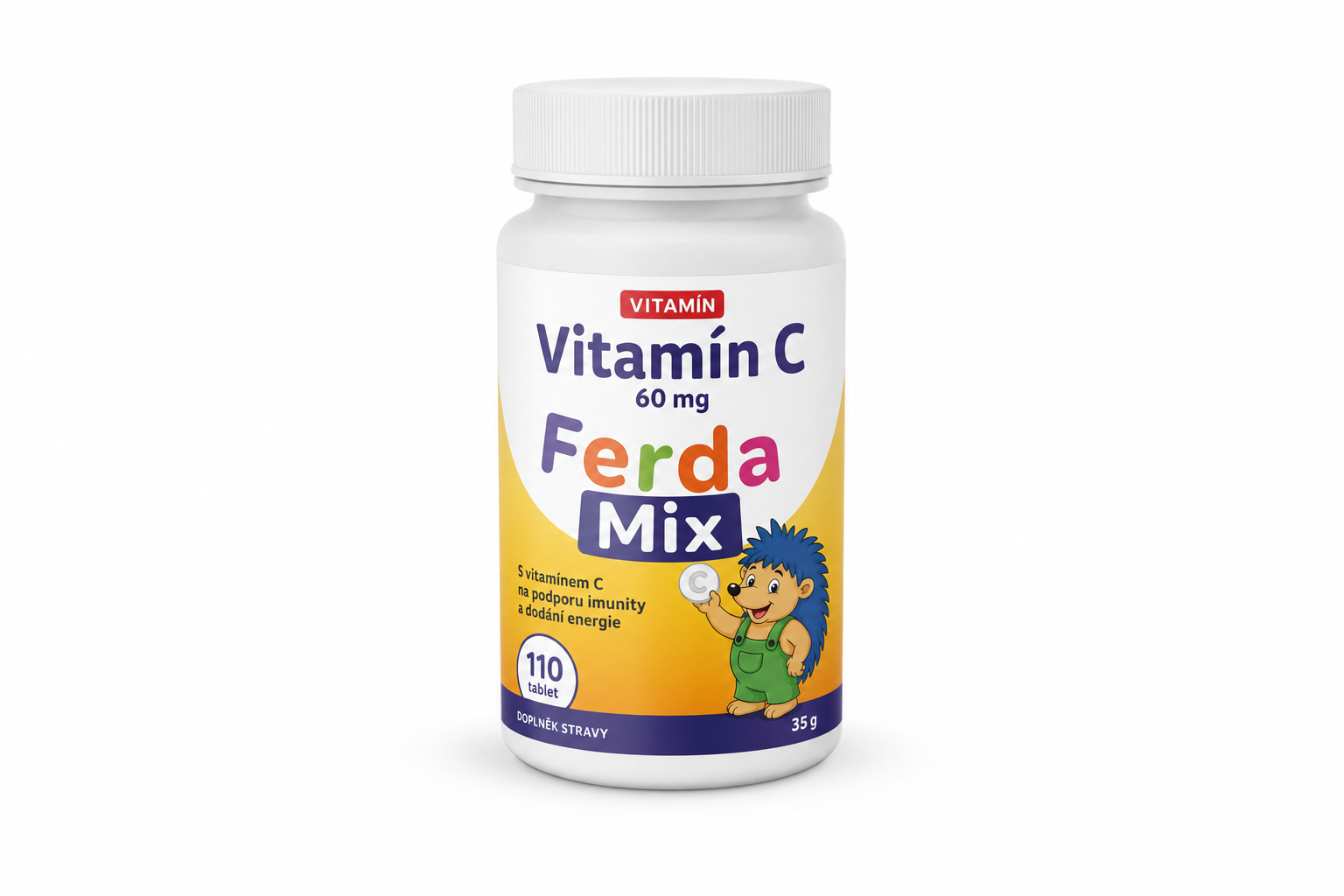 Vitamín C 60mg Ferda Mix 35g 110 tbl