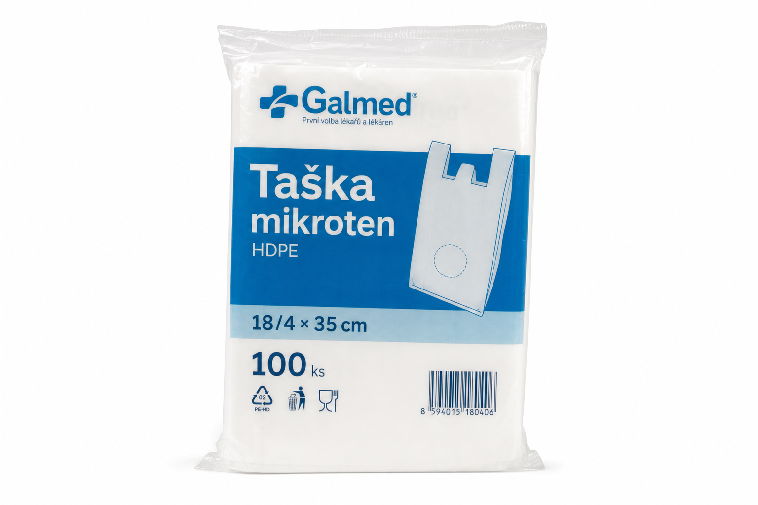 Taška mikroten Galmed á 100ks