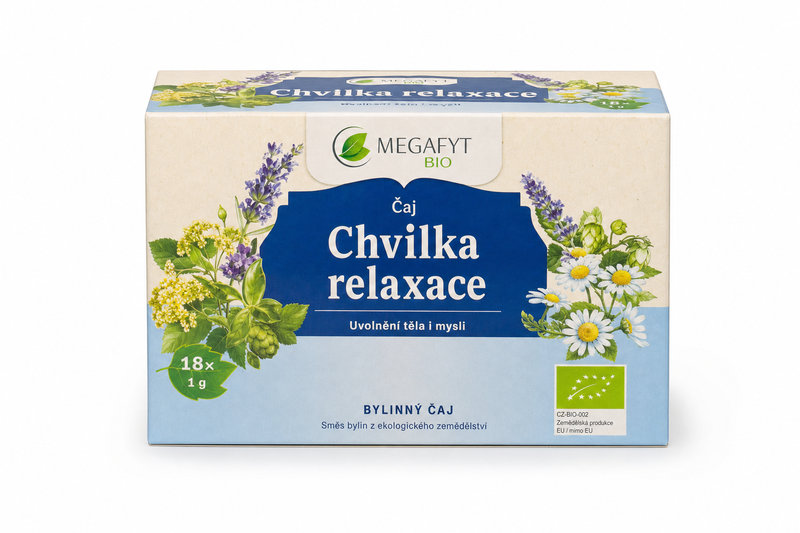 Čaj Chvilka relaxace BIO 18x1g porc.