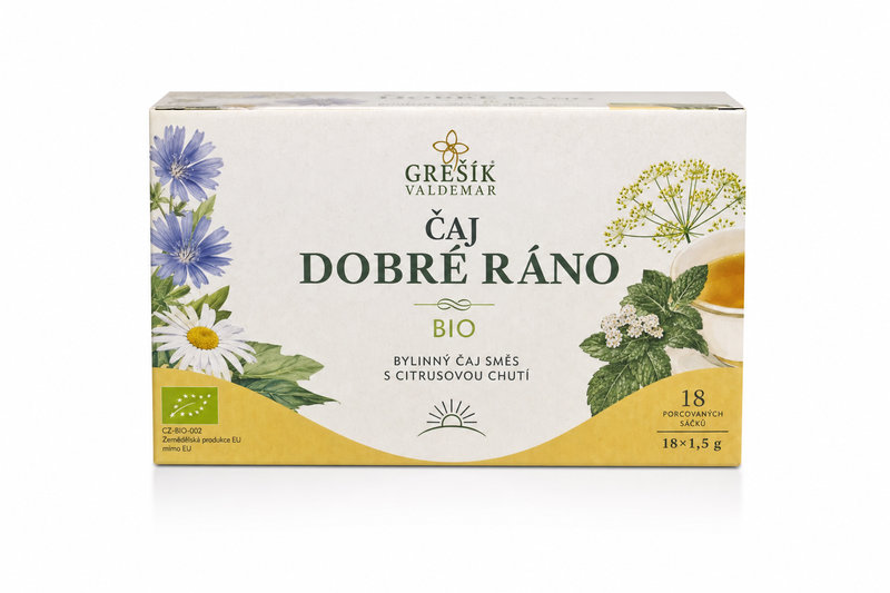Čaj Dobré ráno BIO 18x1,5g porc.
