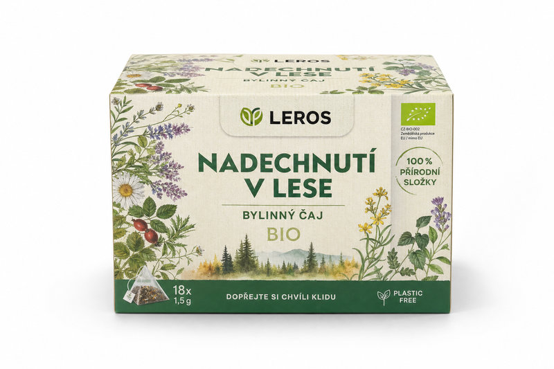 Čaj Nadechnutí v lese BIO 18x1,5 g porc.