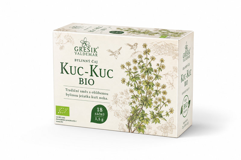 Čaj Kuc-kuc BIO 18x1,5g porc.