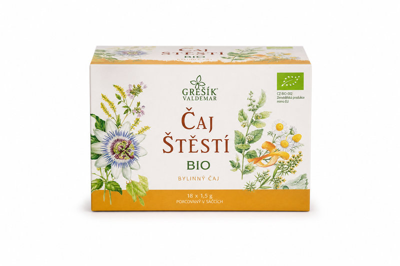 Čaj Štěstí BIO 18x1,5g porc.