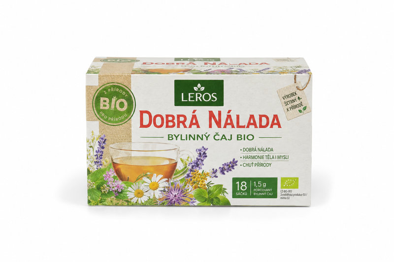 Čaj Dobrá nálada BIO 18x1,5g porc.