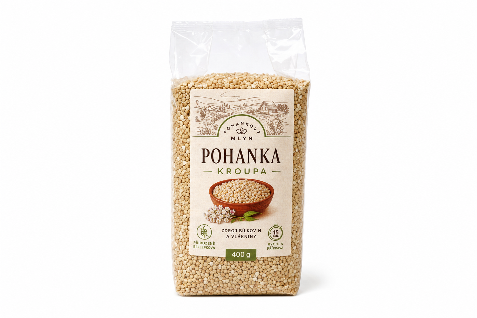Pohanka kroupa 400g