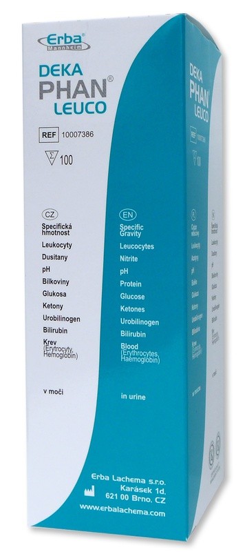 DekaPHAN leuco diagnostické testy 50ks