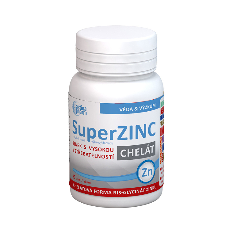 Astina SuperZINC chelát tbl. 90