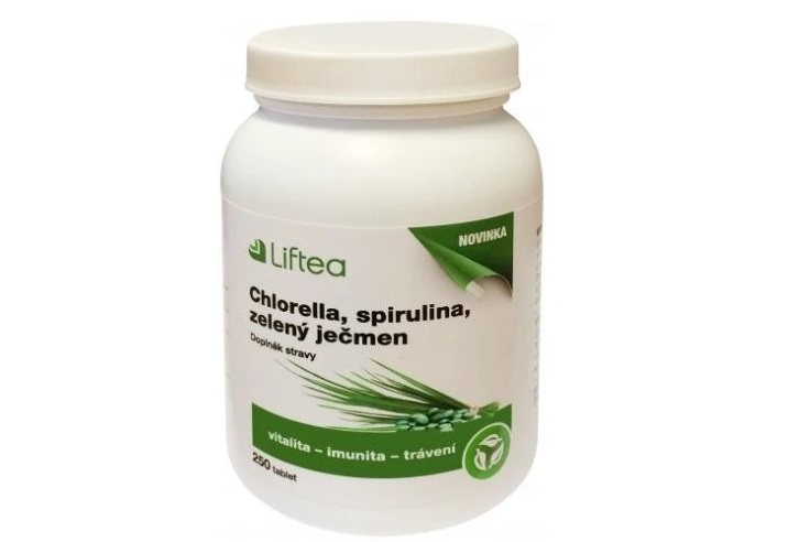 Chlorella/Spirulina/Zel.ječmen 250tbl