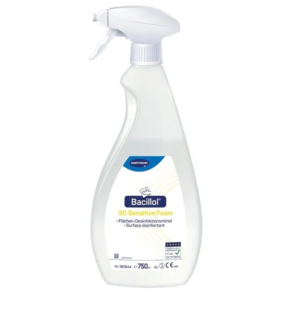 Bacillol 30 Sensitive Foam 750 ml s pěnovačem