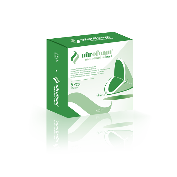 Nürofoam® Non adhesive heel 18 x 12 cm