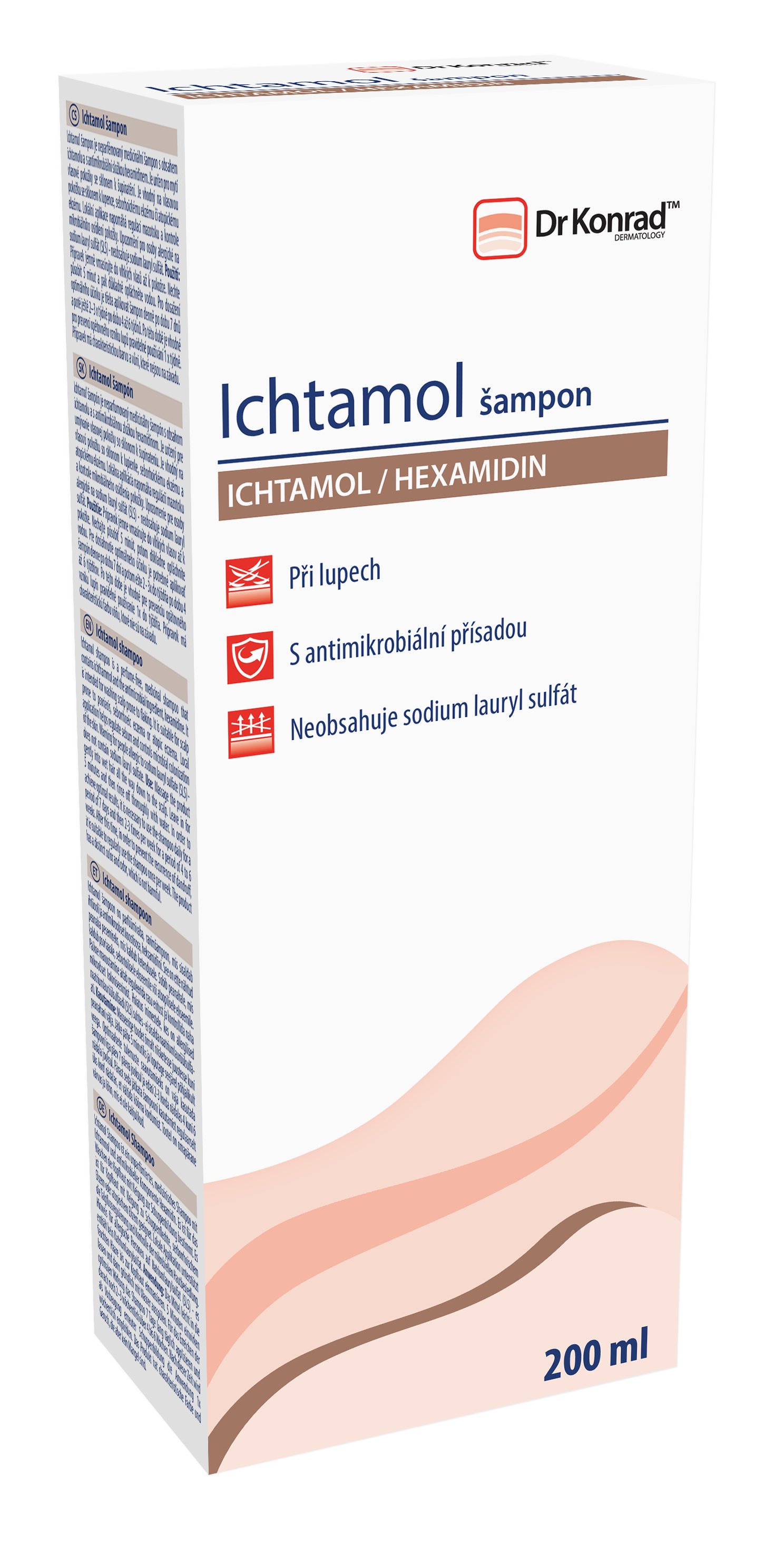 DrKonrad Ichtamol šampon 200ml