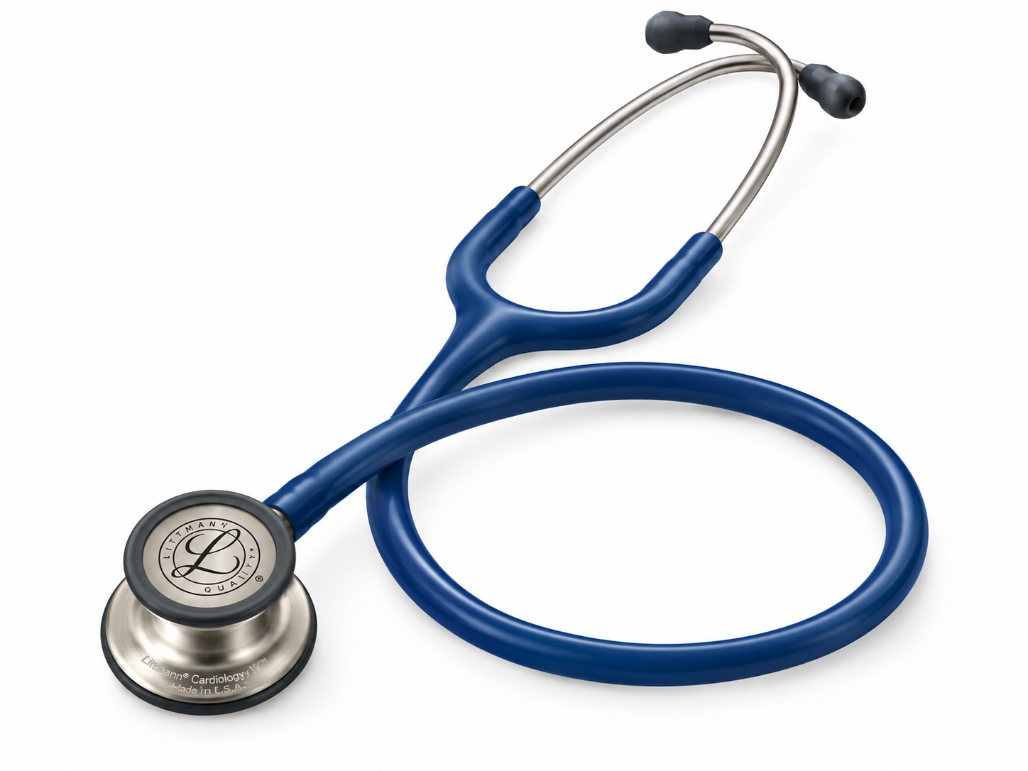 Diagnostický stetoskop Littmann Cardiology IV saténově tmavě modrý