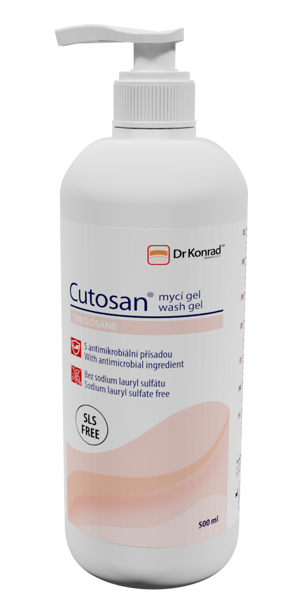 DrKonrad Cutosan mycí gel 500ml