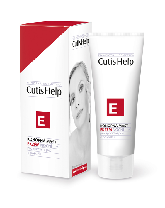 CutisHelp EKZÉM konopná mast noční 100ml