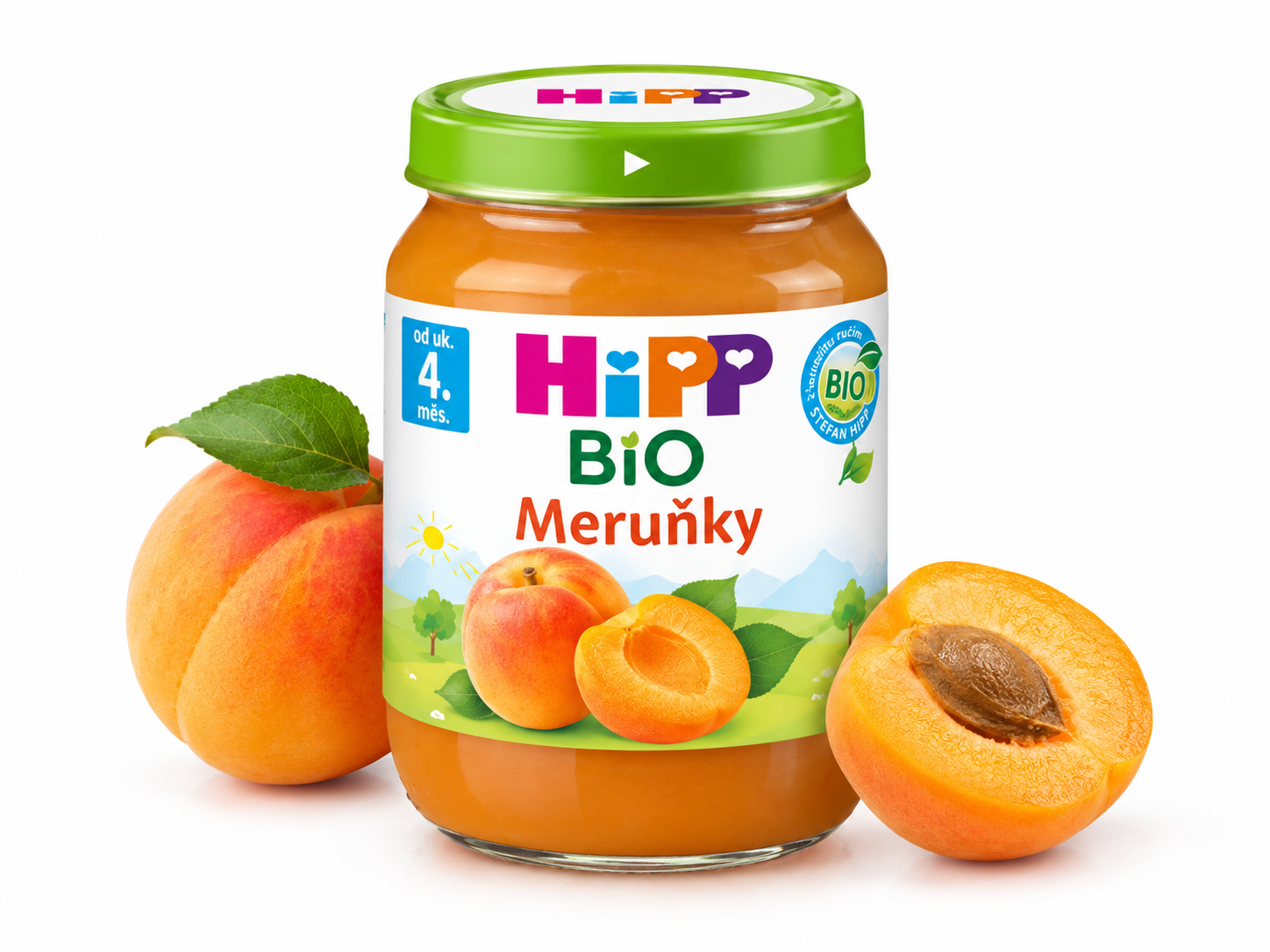 HiPP OVOCE BIO Meruňky 125g