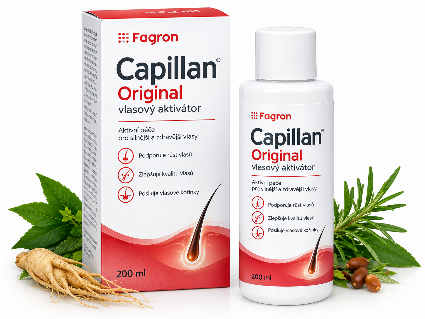 Capillan Original vlasový aktivátor 200ml Fagron