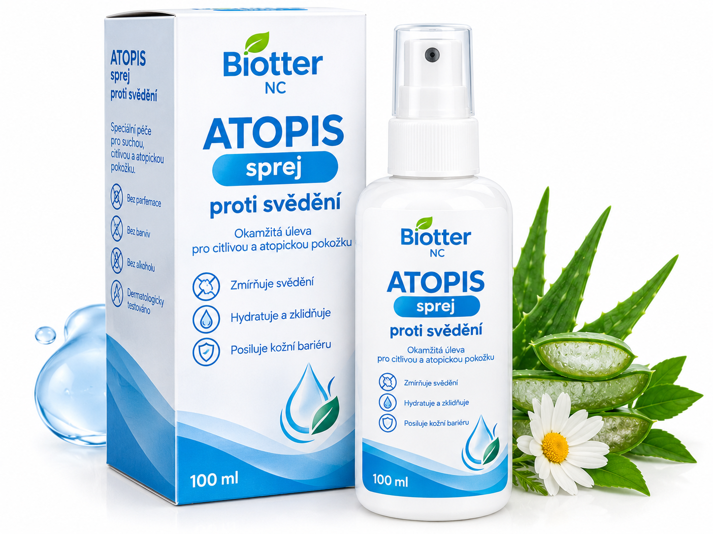 Biotter NC ATOPIS sprej proti svědění 100ml