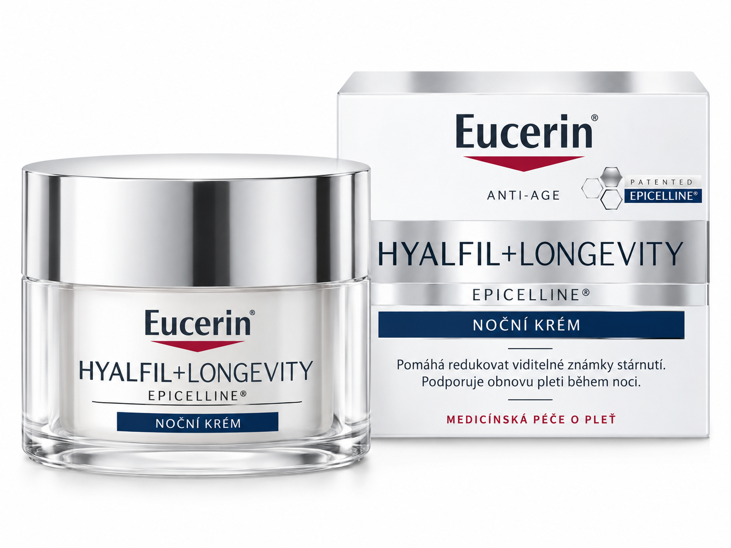 Eucerin HyalFil+Longevity Epicelline noční kr.50ml